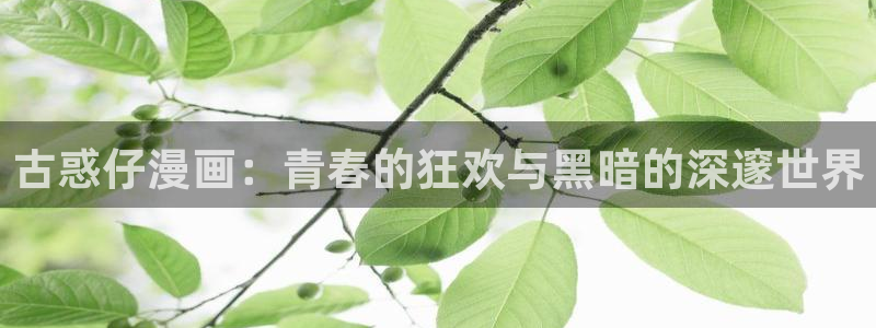 喵趣漫画i：古惑仔漫画：青春的狂欢与黑暗的深邃世界